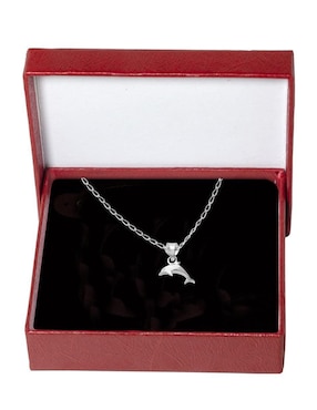 Collar de delfín Horoz de plata P 925