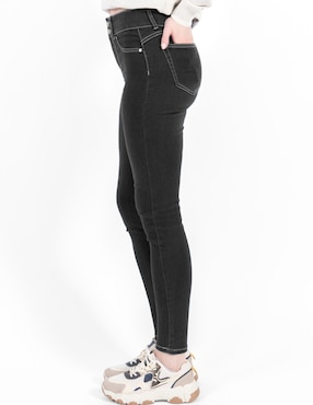 Jeans skinny Quarry corte cintura para mujer