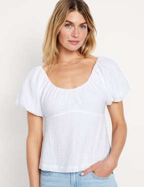 Blusa Old Navy Manga Corta Para Mujer