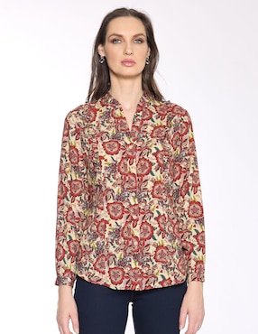 Blusa Foley's Manga Larga Para Mujer