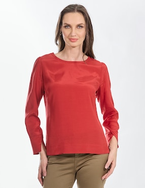 Blusa Foley's Manga Larga Para Mujer