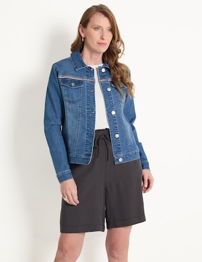 Chamarra Denim LIEB Para Mujer