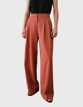 Pantalón Calvin Klein Wide Leg Para Mujer