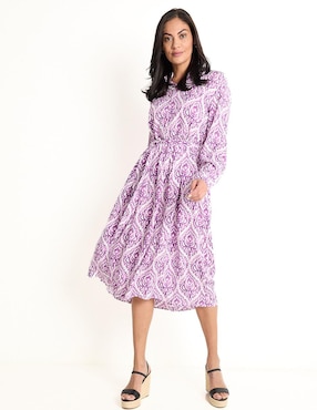 Vestido 3/4 casual Lieb para mujer