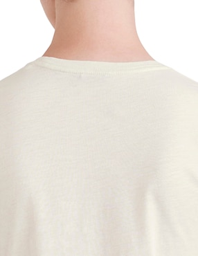 Playera manga corta Dockers Graphic Tee cuello redondo para mujer