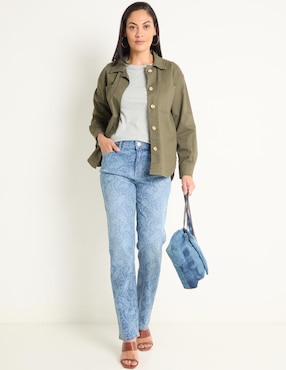 Jeans straight Liz Claiborne para mujer