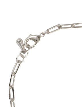 Pulsera Yoiko Elena Plateado con acabado baño rodio
