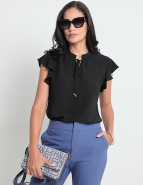 Blusa LIEB Basics Manga Corta Para Mujer