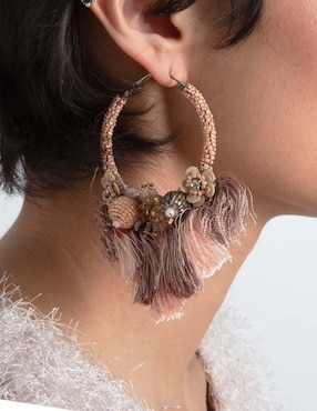 Aretes de aro circulares Yoiko Ladki