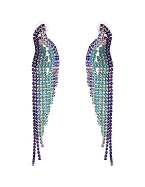 Aretes de pájaro Yoiko con acabado brillante