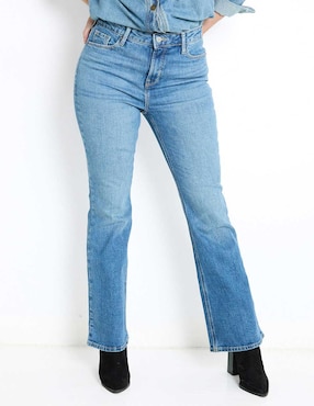 Jeans Flare Old Navy Corte Media Cintura Para Mujer