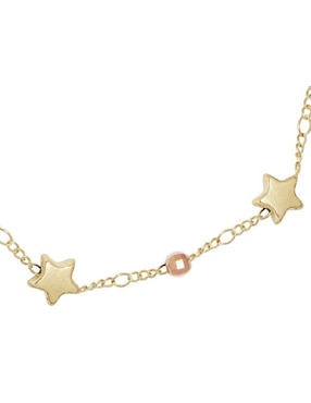 Pulsera Horoz de oro 10 K con acabado pulido