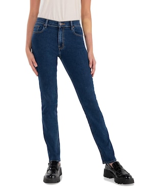 Jeans Slim Oggi Corte Cintura Alta Para Mujer