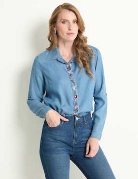 Blusa Camisera LIEB Manga Larga Para Mujer