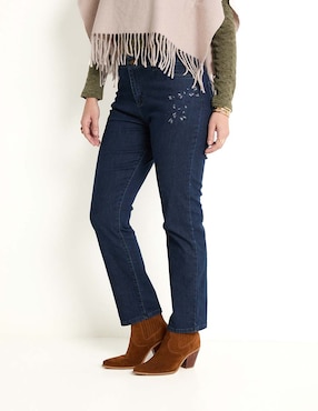 Jeans Straight LIEB Corte Cintura Para Mujer