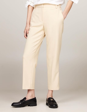 Pantalón Tommy Hilfiger Slim Para Mujer