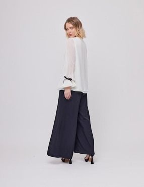Blusa Linea Pura manga larga para mujer