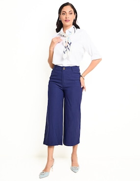 Pantalón capri Lieb Basics amplio para mujer