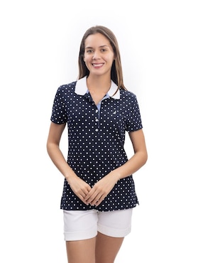 Playera Tipo Polo Nautica Para Mujer