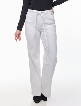 Jeans Acampanado Foley's Corte Cintura Para Mujer