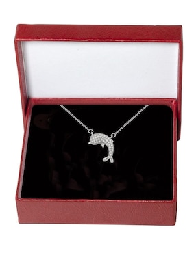 Collar de delfín Horoz de plata P 925