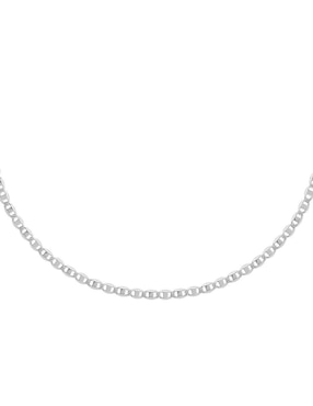 Collar de eslabones Horoz de plata P 925
