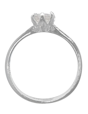 Anillo Horoz P 925 de plata zirconia pulido