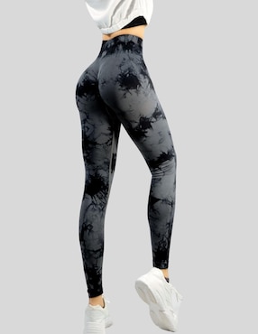 Legging Malabis a la cintura alta con elástico ajustable para mujer