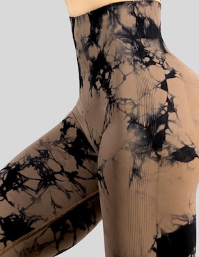Legging Malabis a la cintura alta con elástico ajustable para mujer