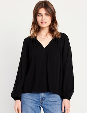 Blusa Old Navy Manga Larga Para Mujer