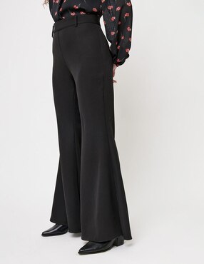 Pantalón acampanado Linea Pura amplio para mujer