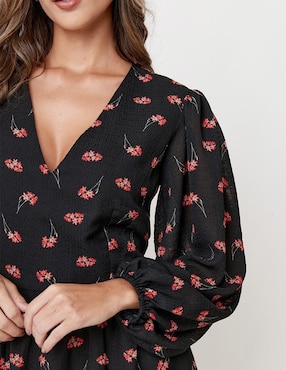 Vestido a la rodilla casual Linea Pura Ekleggen para mujer