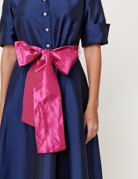 Vestido midi formal Linea Pura Ekleggen para mujer