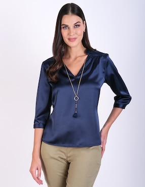 Blusa Delirium Manga 3/4 Para Mujer