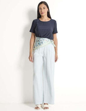 Blusa Liz Claiborne manga corta para mujer