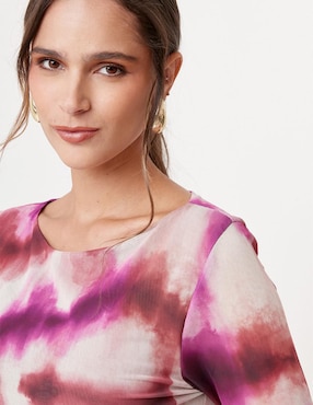 Vestido midi casual Linea Pura Dalí para mujer