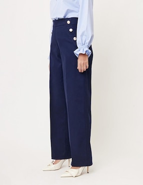Pantalón de vestir Linea Pura ajustado para mujer