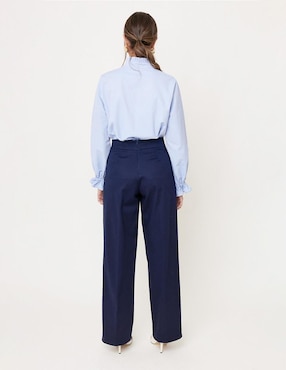Pantalón de vestir Linea Pura ajustado para mujer
