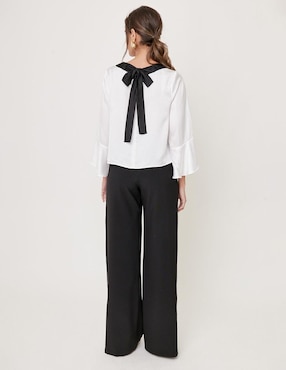 Blusa Linea Pura manga 3/4 para mujer