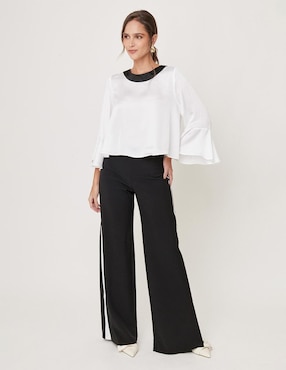 Pantalón de vestir Linea Pura regular para mujer