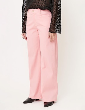 Pantalón relaxed Linea Pura amplio para mujer