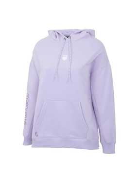 Sudadera con capucha y bolsa K-Swiss para mujer
