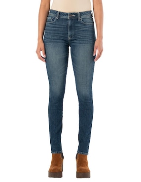 Jeans Skinny Oggi Lucy Corte Cintura Alta Para Mujer