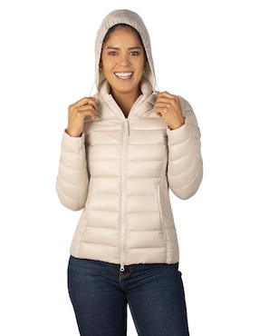 Chamarra acolchada greenlander para mujer