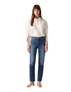 Jeans regular slim levi's shaping cool para mujer