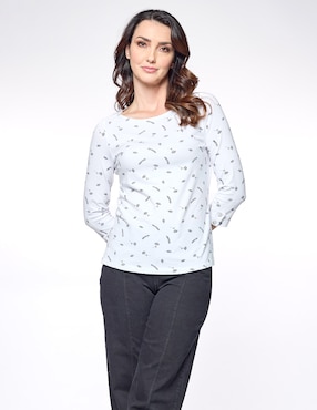 Blusa Foley’s Manga 3/4 Para Mujer