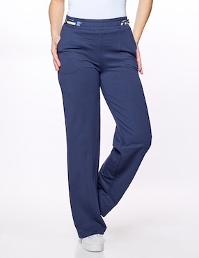 Pants Regular Foley's Con Elástico Para Mujer