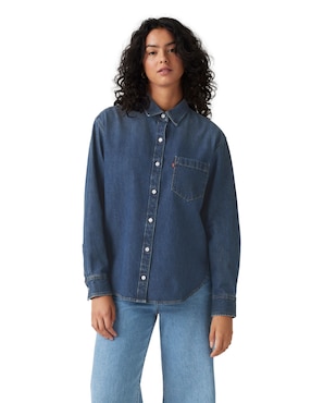 Blusa Levi's Manga Larga Para Mujer