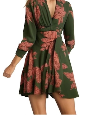 Vestido corto casual J&B Candelaria para mujer