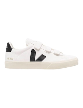 Tenis Veja Chrome Logo Black Para Mujer